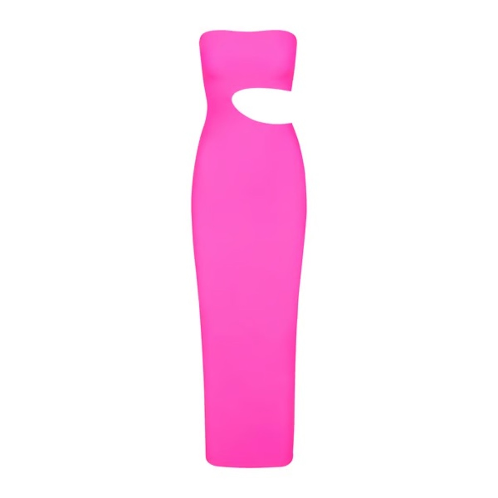 Skims fits everyone cut out dress in neon 🩷